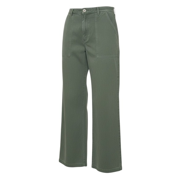 Big Bud Press Pants - Big Bud Press Western Womens Pants L Evergreen High Rise Straight Leg